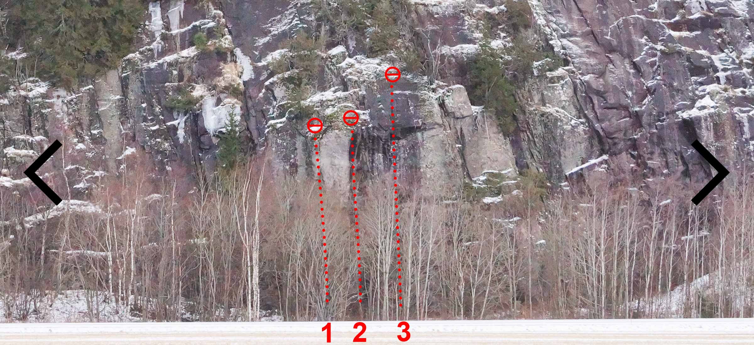 Sektor 2 - Lavkarboveggen